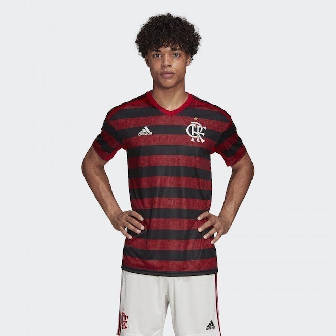 Camisa do Flamengo I 2019 adidas - Masculina - Foto 1