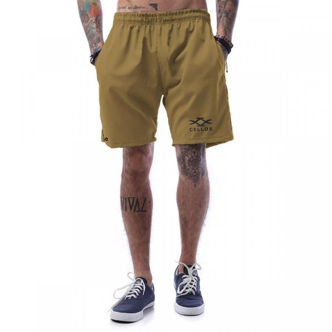 Bermuda Cellos em Tactel Horns Premium - Masculina - Foto 1