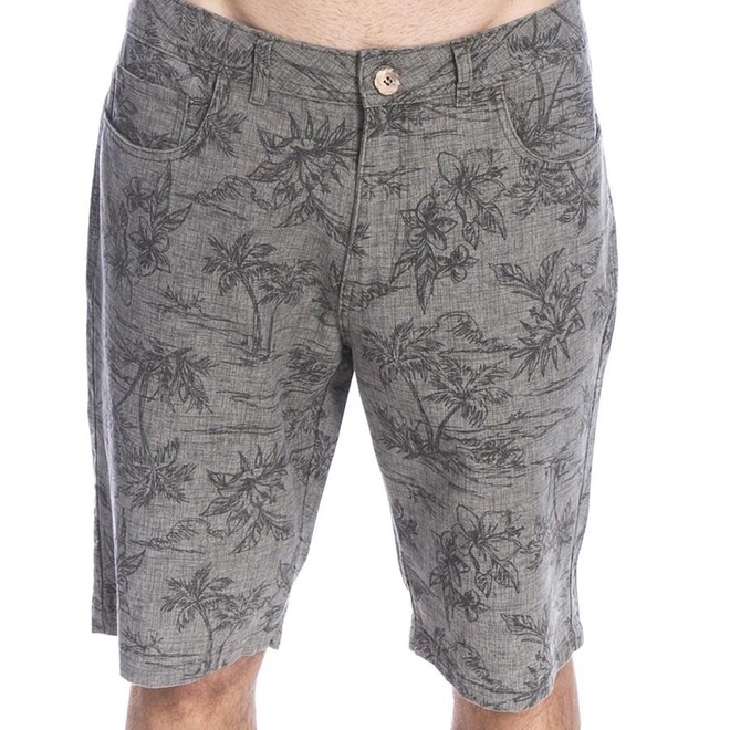 Bermuda Long Island Floral - Masculina - Foto 1