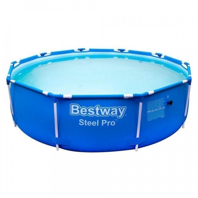 Piscina Bestway Redonda Grande Estruturada - 5 Pessoas - 4.678 Litros - Foto 1