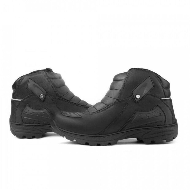 Bota Adventure Acero Casual em Couro - Adulto - Foto 1