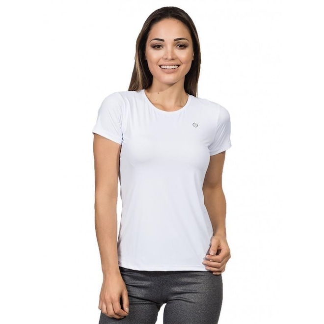 Camiseta Uv com Proteção Solar Extreme Uv New Dry - Feminina - Foto 1