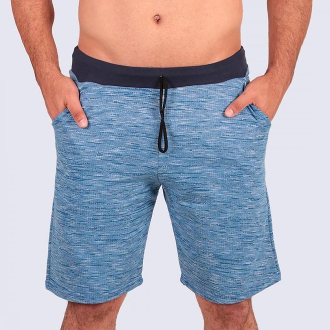 Bermuda de Moletom Modaze Active - Masculino - Foto 1