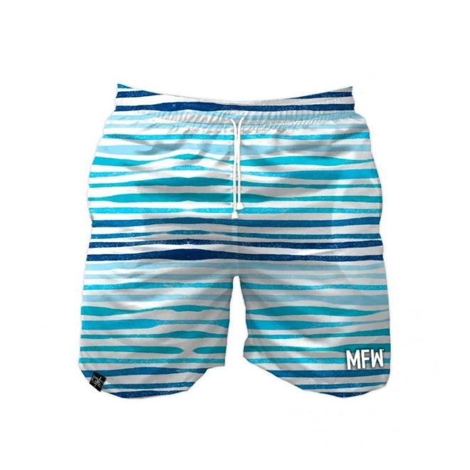 Bermuda Maromba Fight Wear Waves com Bolsos - Masculino - Foto 1