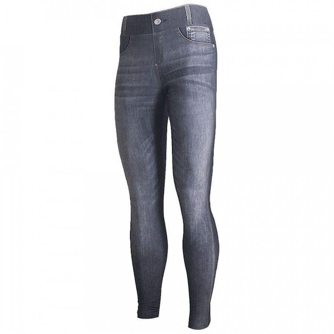 Calça Legging Live Fuso Cool Jeans - Feminina - Foto 1