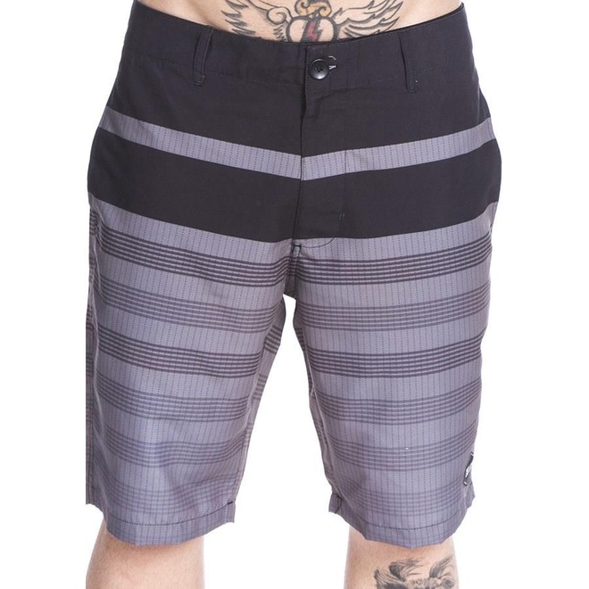 Bermuda Long Island Listrada - Masculina - Foto 1