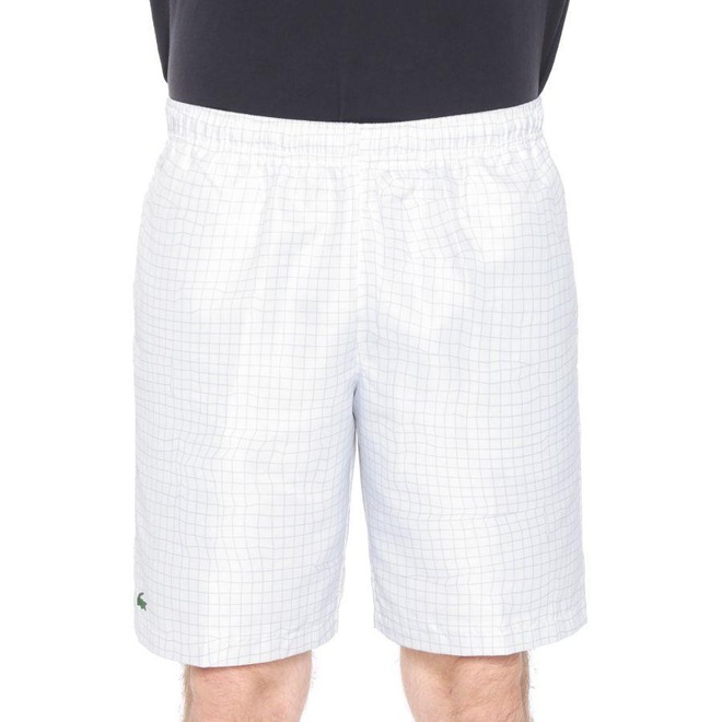 Bermuda Lacoste Estampado Xadrez - Masculina - Foto 1