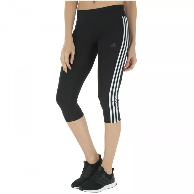 Calça Legging adidas 3/4 D2M - Feminina - Foto 1