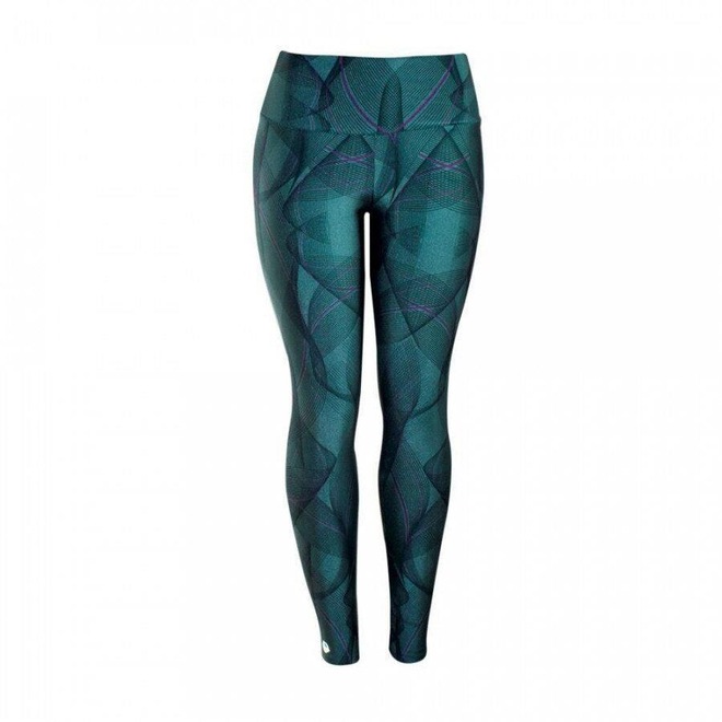 Calça Legging Luasal Estampada Cintura Alta Fitness Casual - Feminina - Foto 1