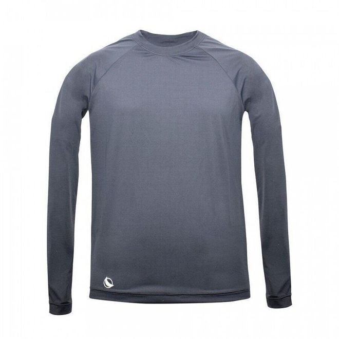 Camiseta Manga Longa Luasal Proteção UV Lisa Casual - Feminina - Foto 1