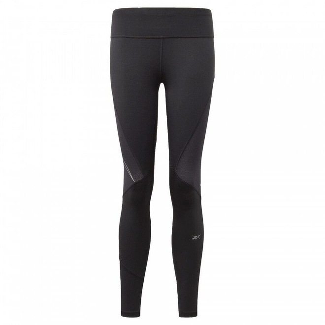 Calça Legging Reebok Corrida Refletiva Bolso Speedwick - Feminina - Foto 1