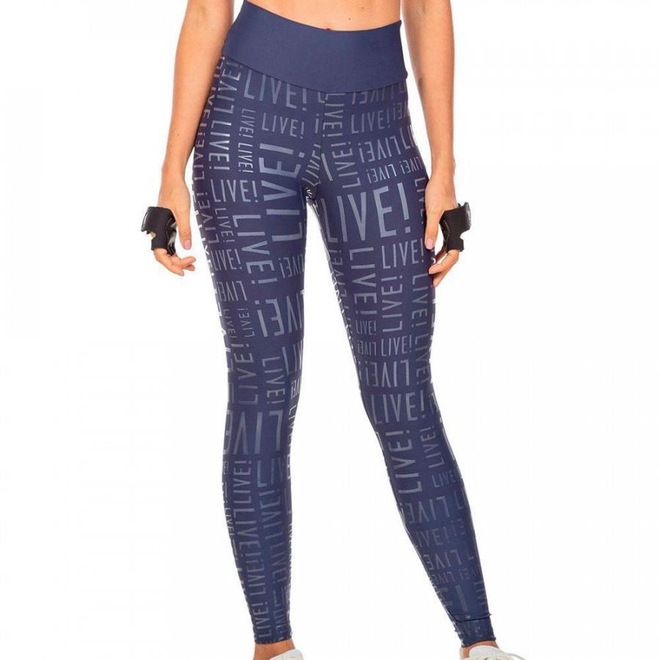 Calça Legging Live Essential - Adulto - Foto 1