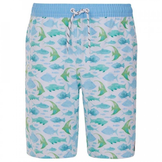 Bermuda Lupo Praia Estampada Beachwear - Infantil - Foto 1