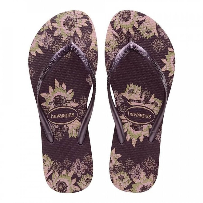 Chinelo Havaianas Slim Organic - Feminino - Foto 1