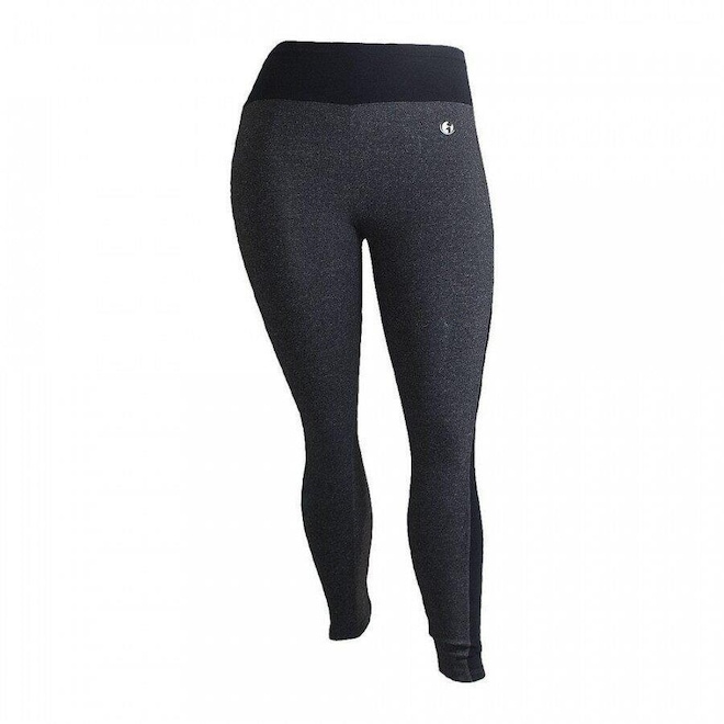 Calça Legging Plus Size Way Cirre - Feminina - Foto 1