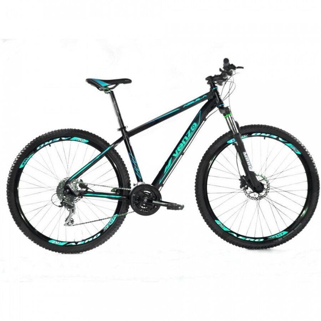 Bicicleta Venzo Aquila - Aro 29 - Freio Hidráulico - Câmbios Shimano - 27 Marchas - Adulto - Foto 1