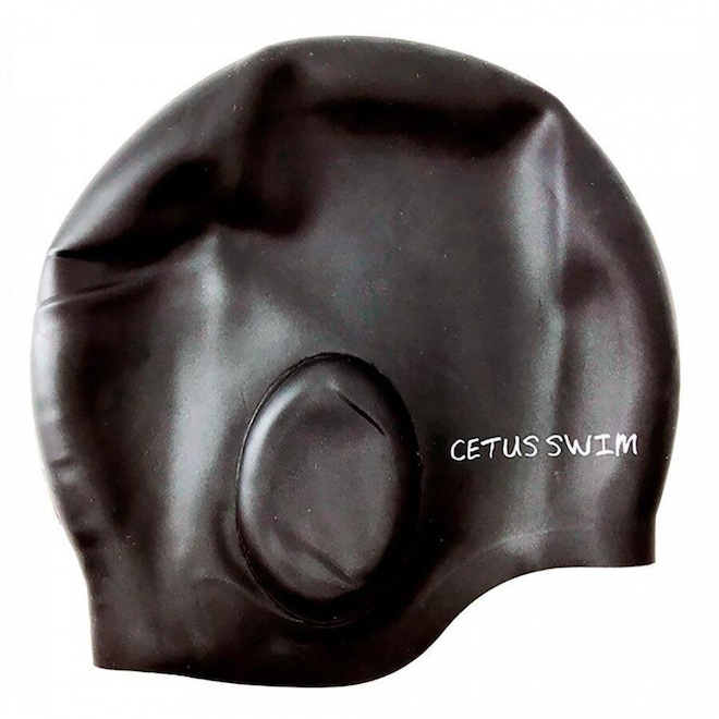 Touca Natação Cetus Cobre Orelha - Adulto - Foto 1