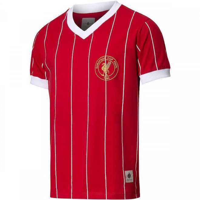 Camisa Liverpool Retrôgol 1984 - Masculina - Foto 1