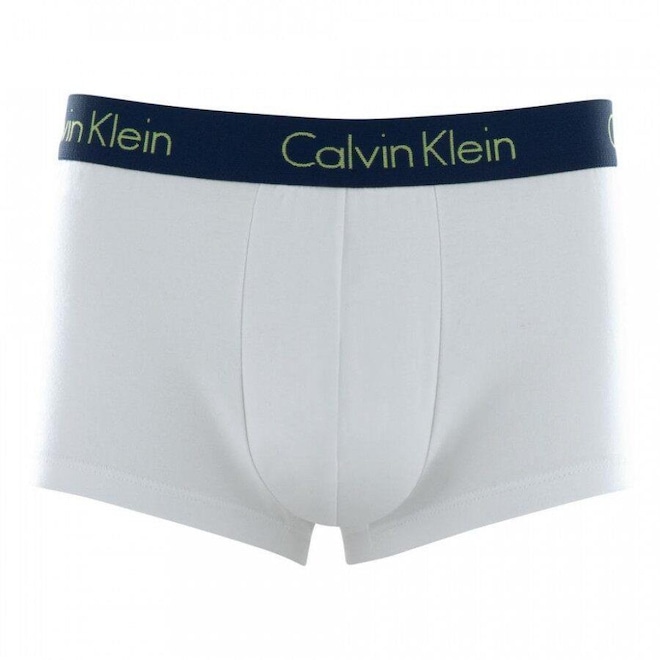 Cueca Calvin Klein Low Rise Trunk Cotton - Masculina - Foto 1