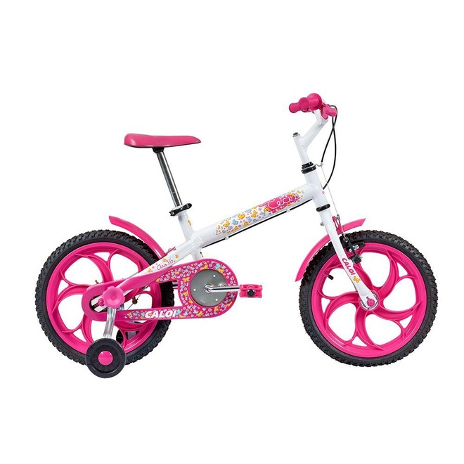 Bicicleta Caloi Barbie - Aro 16 - Freios Cantilever - Feminina - Infantil - Foto 1
