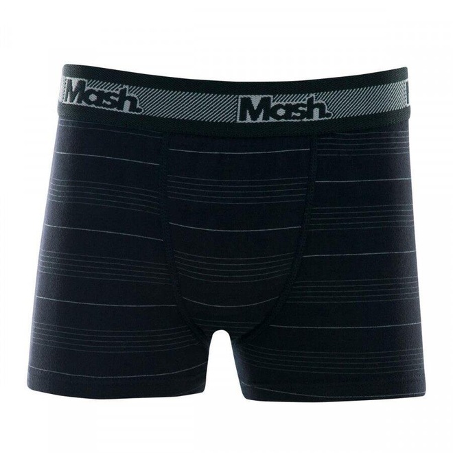 Cueca Boxer Mash Listrado Kids 190.14 - Infantil - Foto 1
