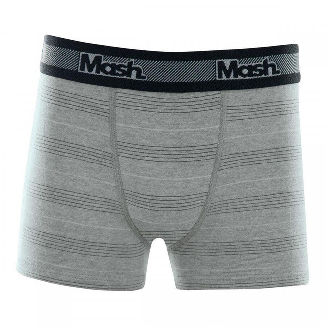 Cueca Boxer Mash Listrado Kids 190.14 - Infantil - Foto 1