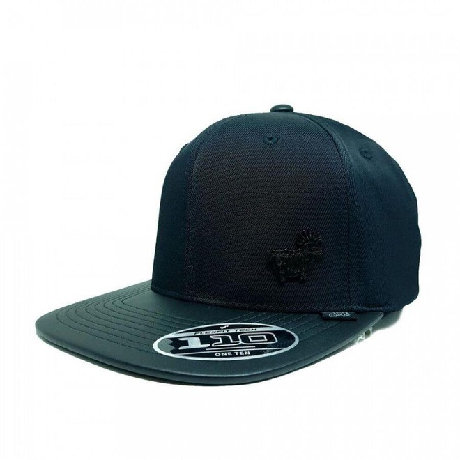 Boné Aba Reta Lost Couro Ovelha - Strapback - Adulto - Foto 1