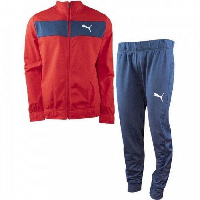 Agasalho sem Capuz Puma Techstripe Tricot Suit - Masculino - Foto 1