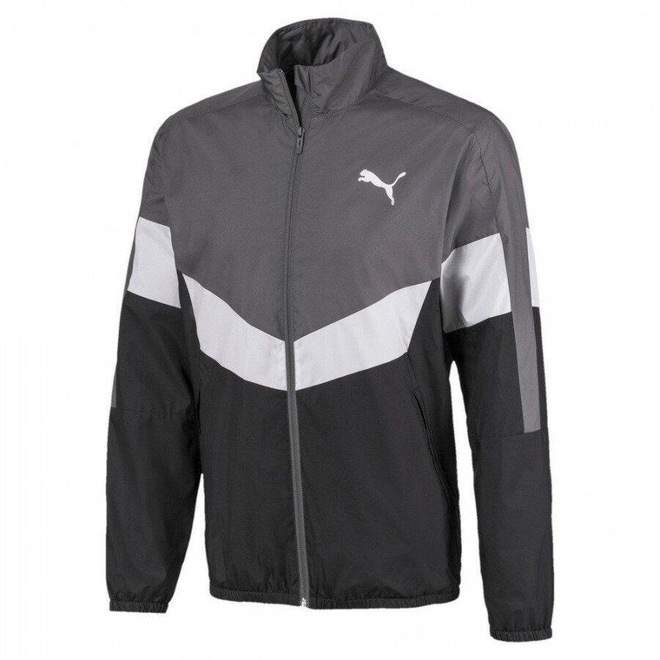 Jaqueta Corta Vento sem Capuz Puma CB Windbreaker - Masculina - Foto 1