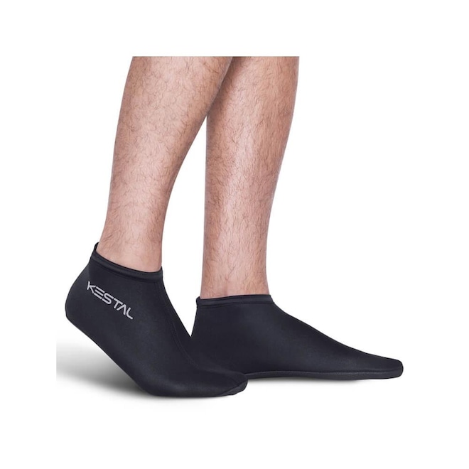 Sapatilha de Hidroginástica Kestal Antiderrapante Helanca - Adulto - Foto 1