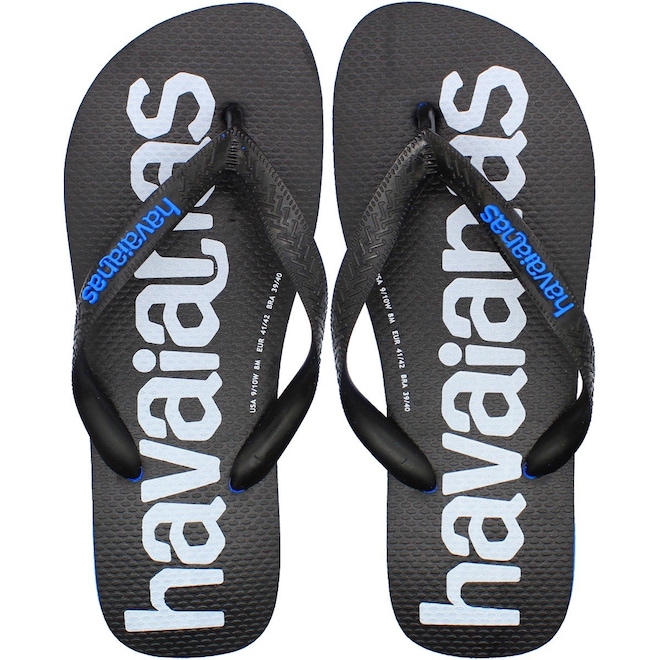 Chinelo Havaianas Top Logomania 2 - Masculino - Foto 1