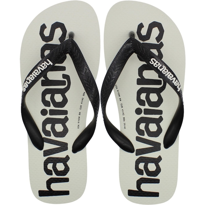 Chinelo Havaianas Top Logomania 2 - Masculino - Foto 1