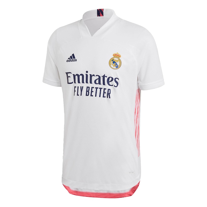 Camisa Real Madrid I 20/21 adidas Authentic - Masculina - Foto 1