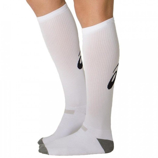 Meia Cano Alto Asics de Volleyball Socks - Feminina - Foto 1