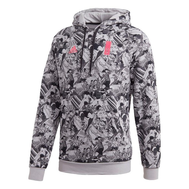 Blusão de Moletom com Capuz adidas Captain Tsubasa - Masculino - Foto 1