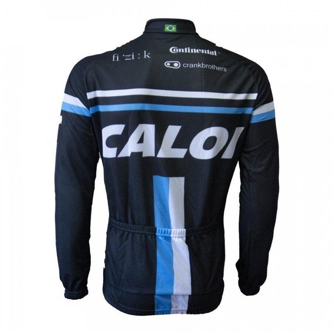 Camisa de Ciclismo Manga Longa Pro Tour Caloi-3G - Masculina - Foto 1