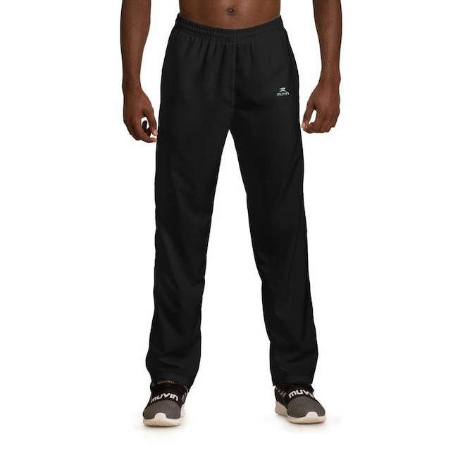 Calça Esportiva Muvin de Tactel CT-100 - Masculina - Foto 1