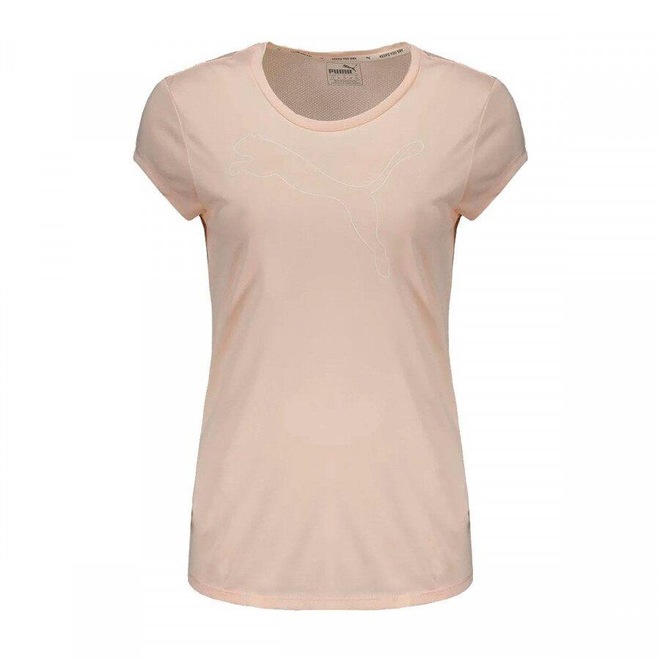 Camiseta Puma Active Heather Tee - Feminina - Foto 1