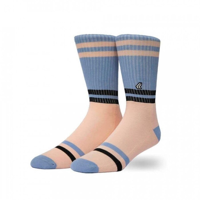 Meia Lurk Champagne Cross Surf Skate - 36 ao 43 - Adulto - Foto 1