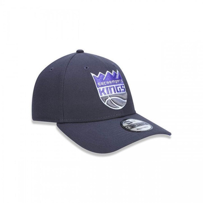 Boné Aba Curva New Era 9Forty Nba Sacramento Kings - Snapback - Adulto - Foto 1