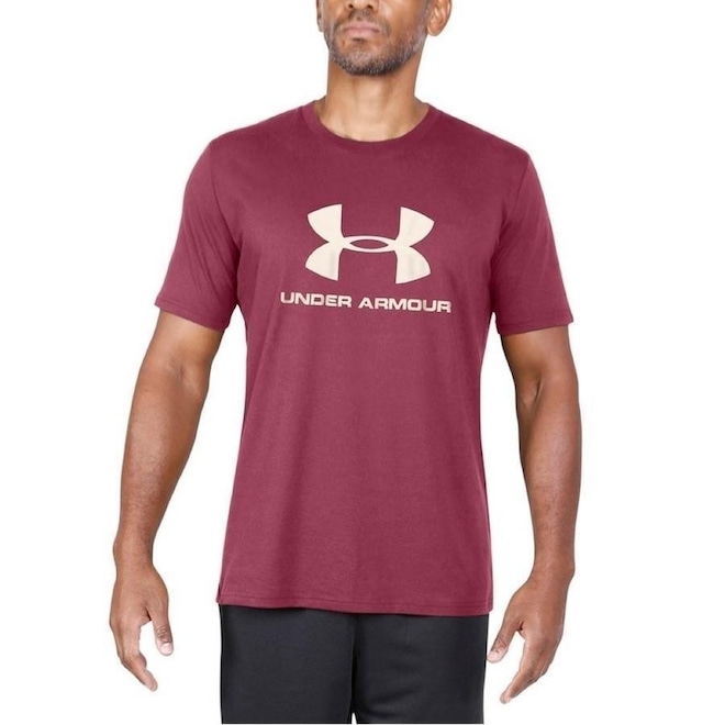 Camiseta Under Armour Sportstyle Logo - Masculina - Foto 1