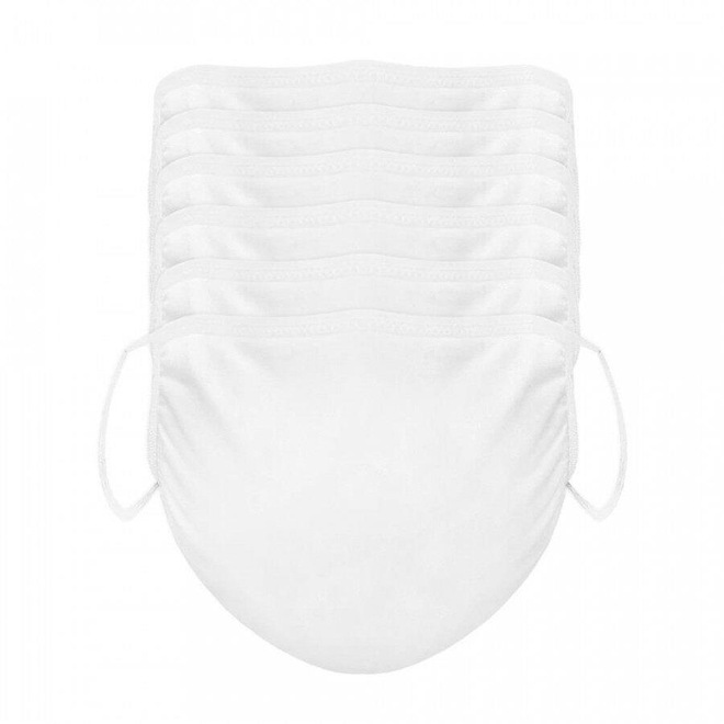 Kit Máscaras de Proteção Hanes Algodão com tripla camada Hlcm - Adulto - 6 Unidades - Foto 1