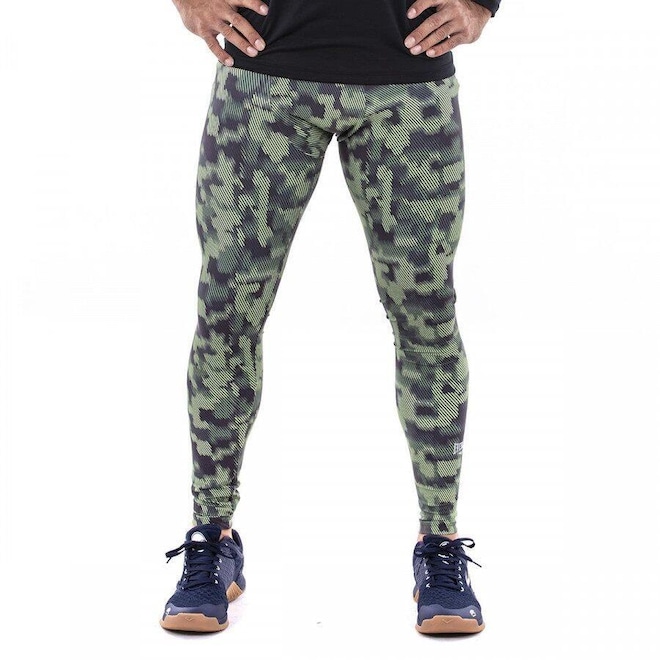 Calça Legging Everlast Workout - Masculina - Foto 1