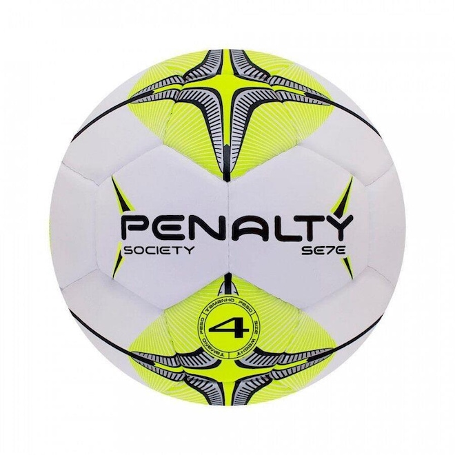 Bola de Futebol Society Penalty SE7E N4 X - Foto 1