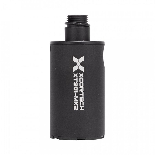 Silenciador Tracer Airsoft Feasso F-XT301 MK2 Compacto Xcortech em Alumínio - Foto 1