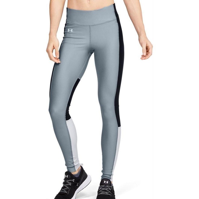 Calça Legging Under Armour HeatGear Armour Perf Inset Graphic - Feminina - Foto 1