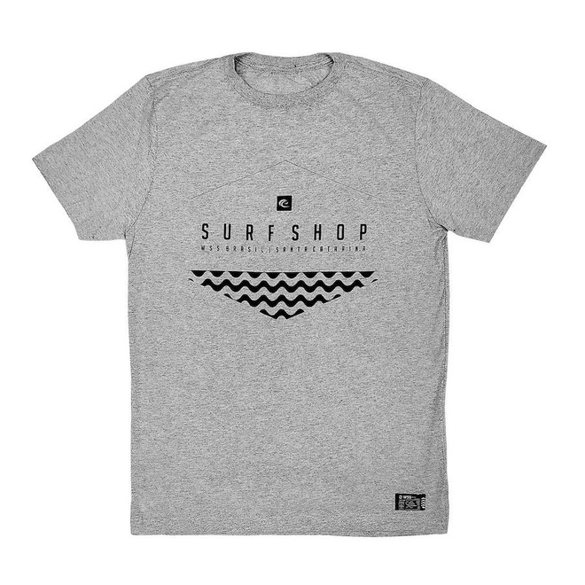 Camiseta WSS Brasil Hex Wave Plus - Masculina - Foto 1