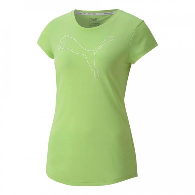 Camiseta Puma Running Active Heather - Feminina - Foto 1