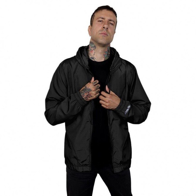 Jaqueta Corta Vento Chess Clothing com Capuz - Masculina - Foto 1