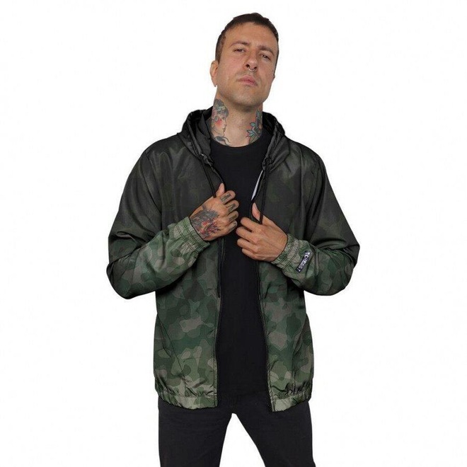 Jaqueta Corta Vento Chess Clothing com Capuz - Masculina - Foto 1